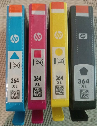 Originale 364xl nero ciano - hp,